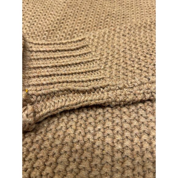 She + Sky Large Womens Rust Knit Turtleneck Sweater Large - Picture 5 of 11